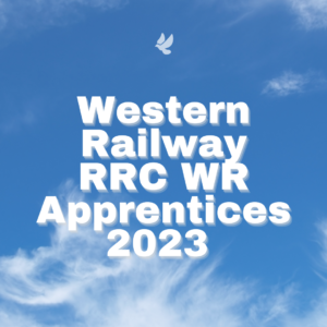 Western Railway RRC WR Apprentices 2023 